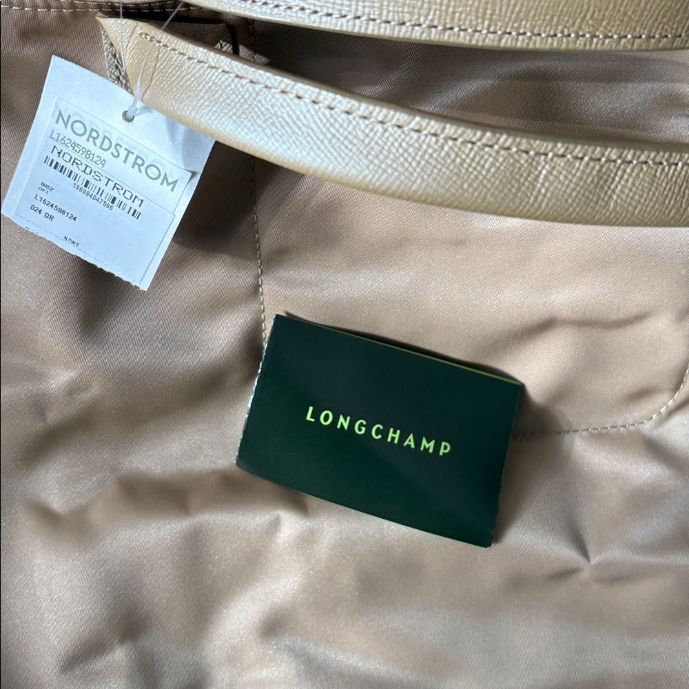 Longchamp Large Foldable Travel Tote in Beige - Picture 4 of 14